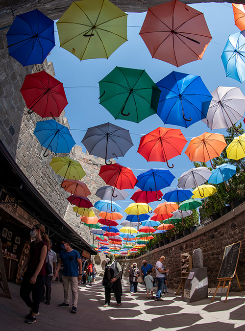 Kayseri Kalesi Sanatçılar Sokağı