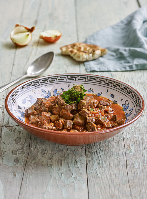 lamb liver stew